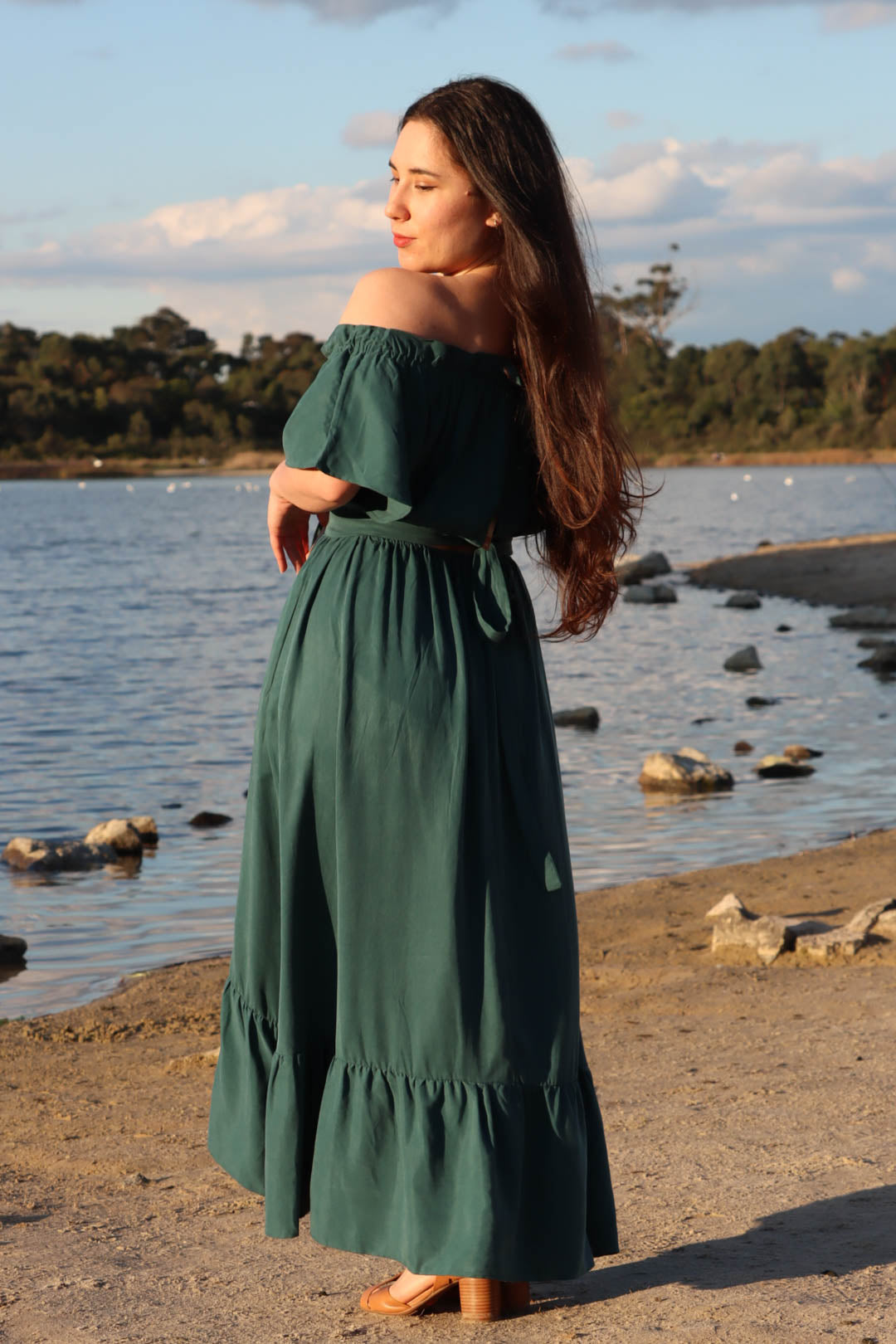 Tiffany Emerald Dress Aulieude Tiffany Emerald Dress Aulieude