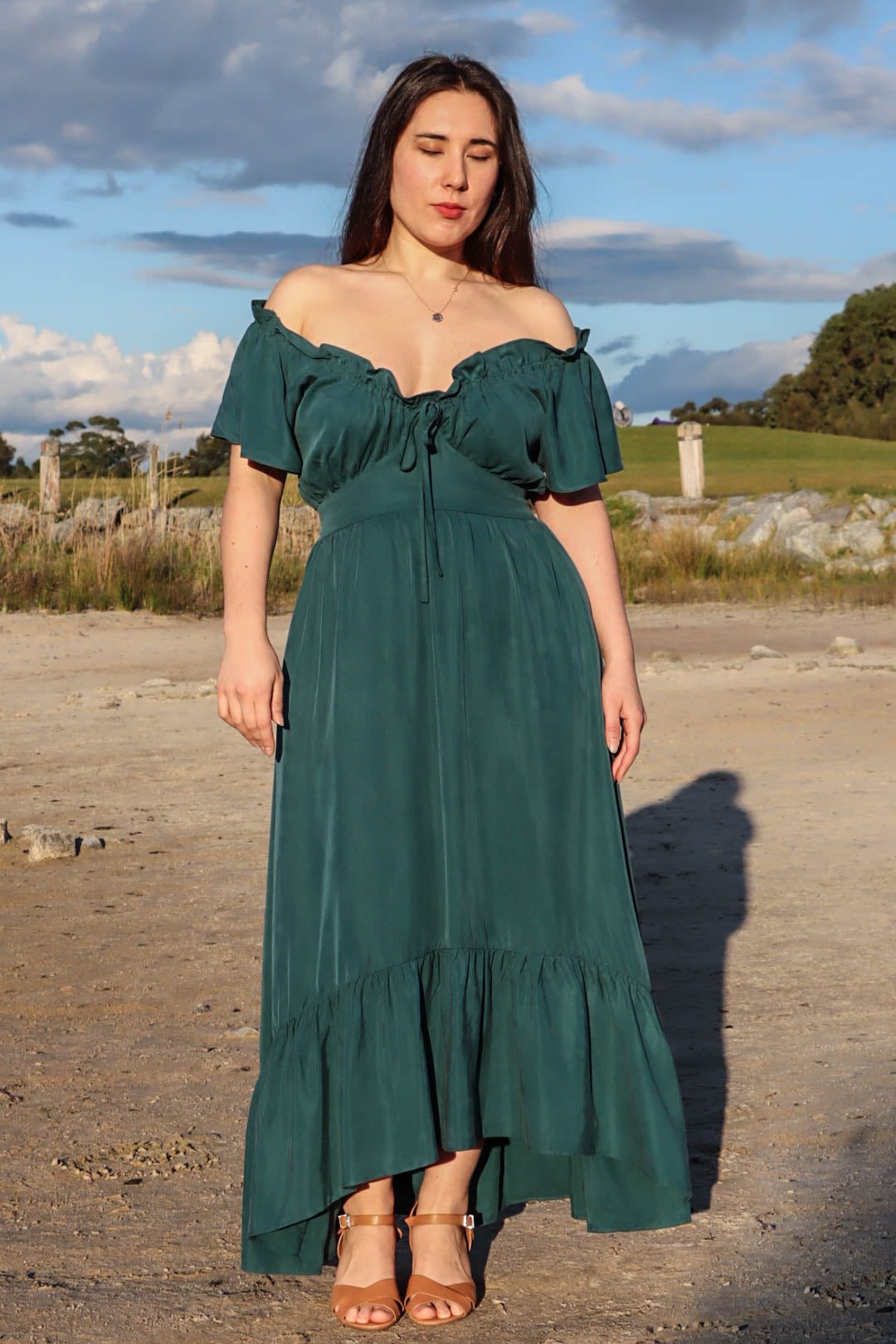 Tiffany Emerald Dress Aulieude Tiffany Emerald Dress Aulieude