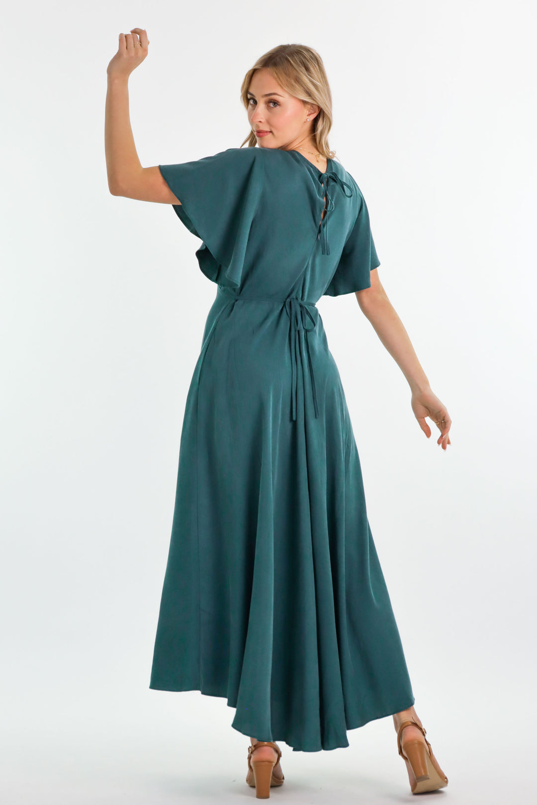 Athena Emerald Green Dress
