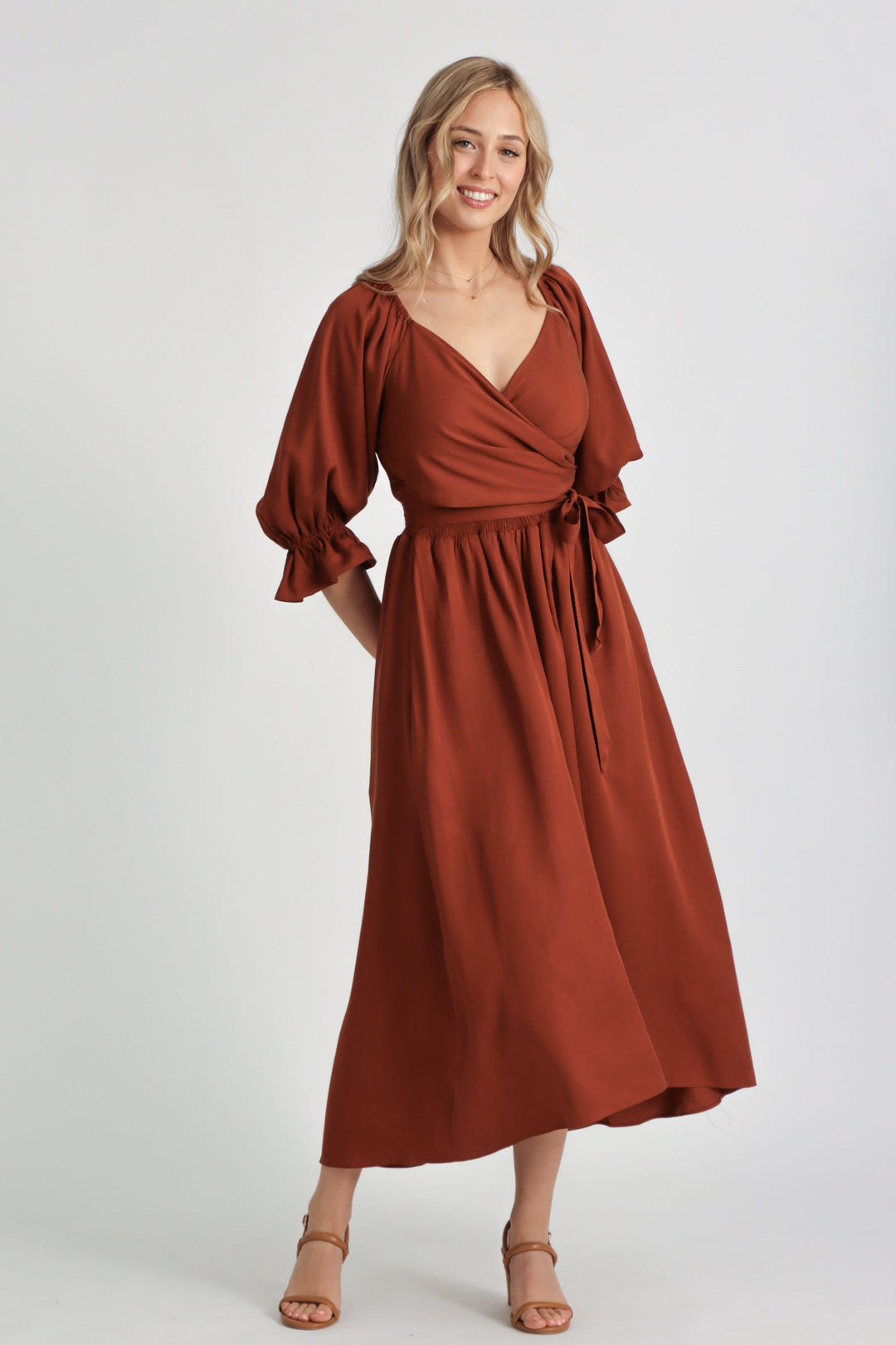 cottagecore wrap dress LINEN WRAP DRESS | Cottagecore Dress, Prairie Dress, Modest Dress, Wedding Dress, Minimalist Linen Dress, Mid Century Modern, White Magnolia