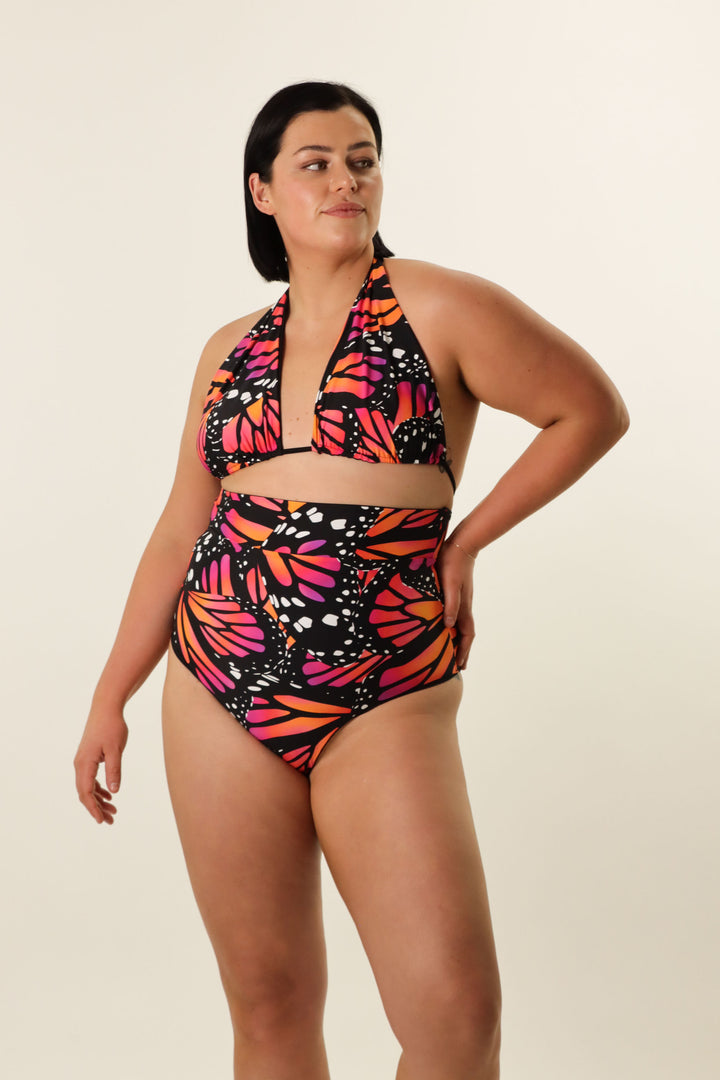 Tamara Black & Butterfly Bikini Bottom