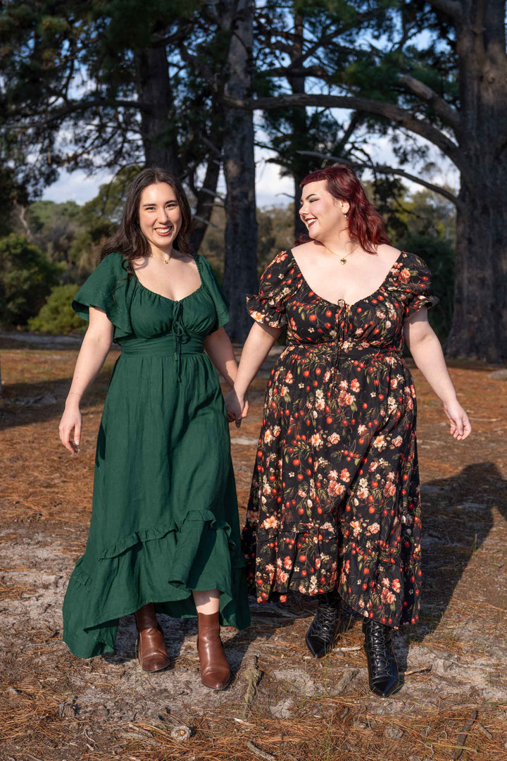 Ashley Cherry Noir Dress