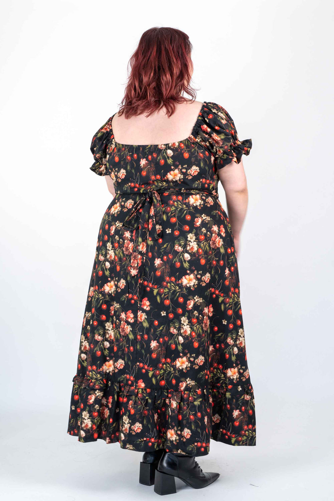 Ashley Cherry Noir Dress