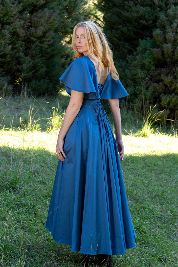 Estelle Steel Blue Dress