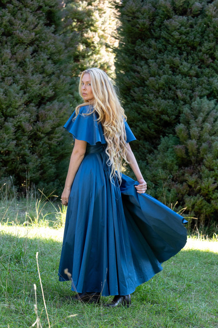 Estelle Steel Blue Dress