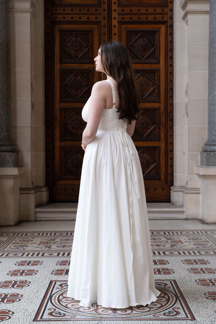 Estelle Diamond White Dress