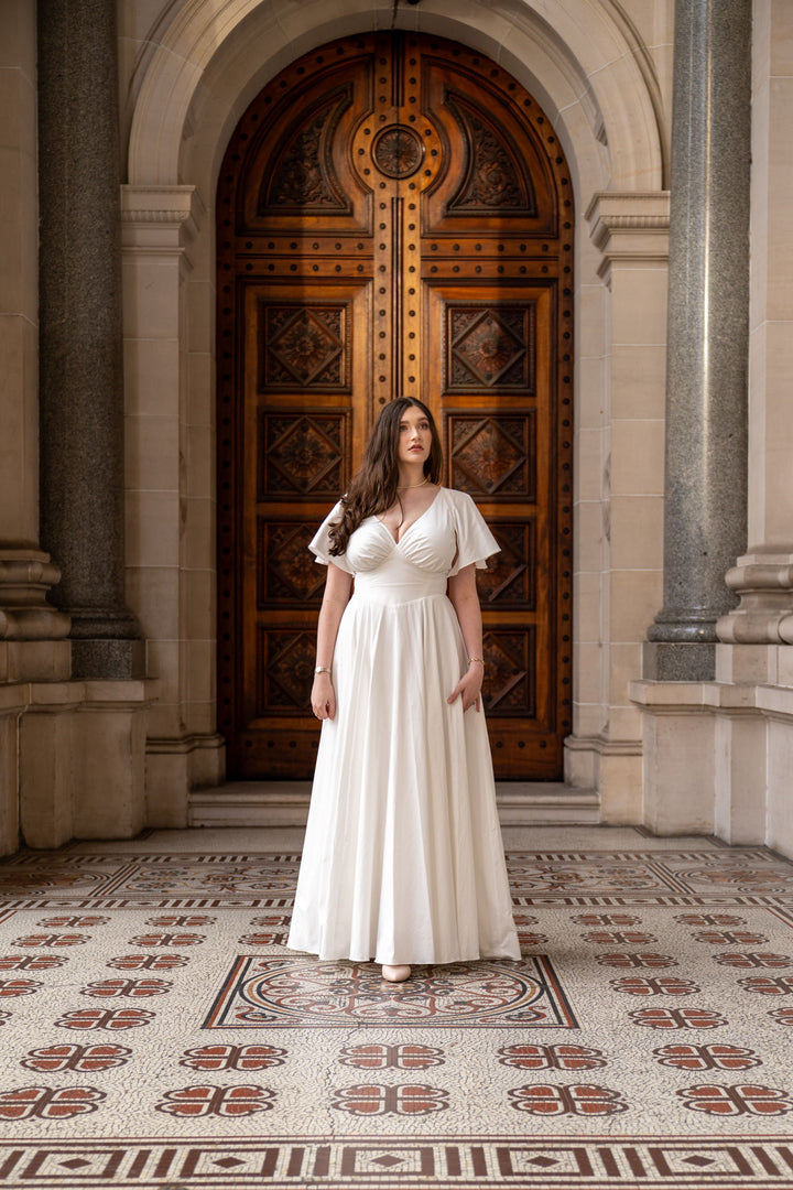 Estelle Diamond White Dress