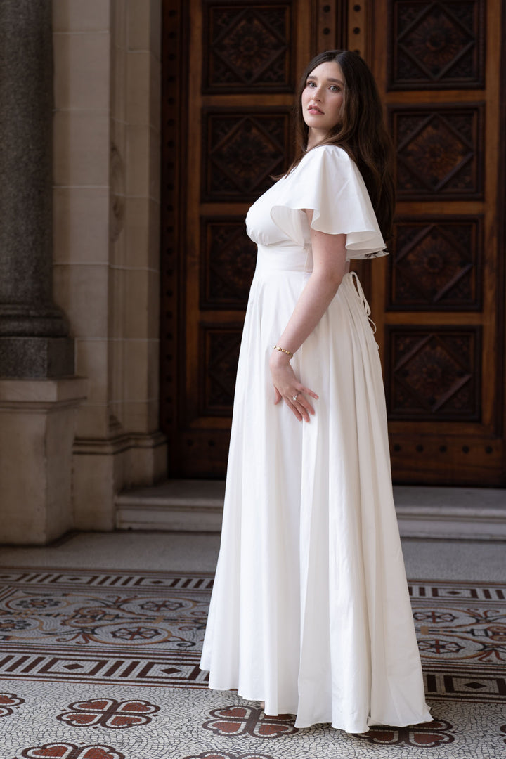 Estelle Diamond White Dress