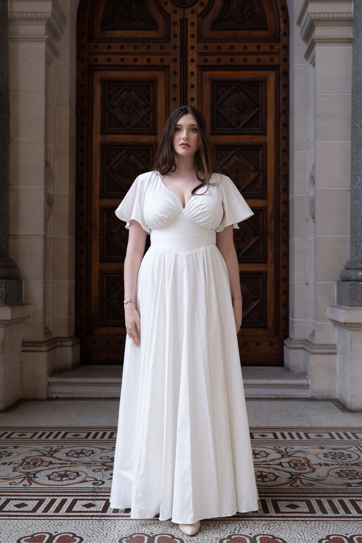 Estelle Diamond White Dress