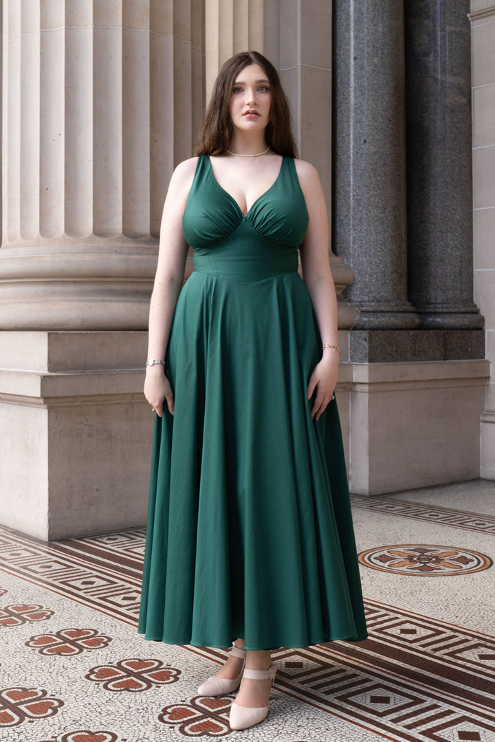 Estelle Emerald Green Dress