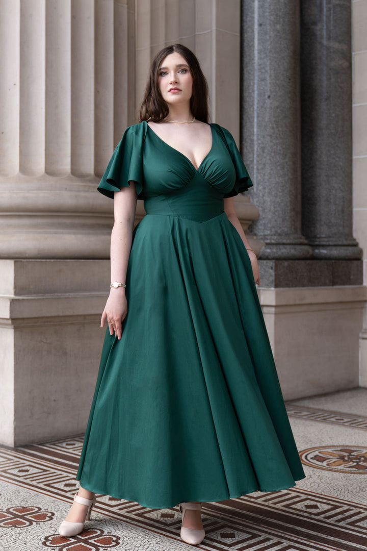 Estelle Emerald Green Dress