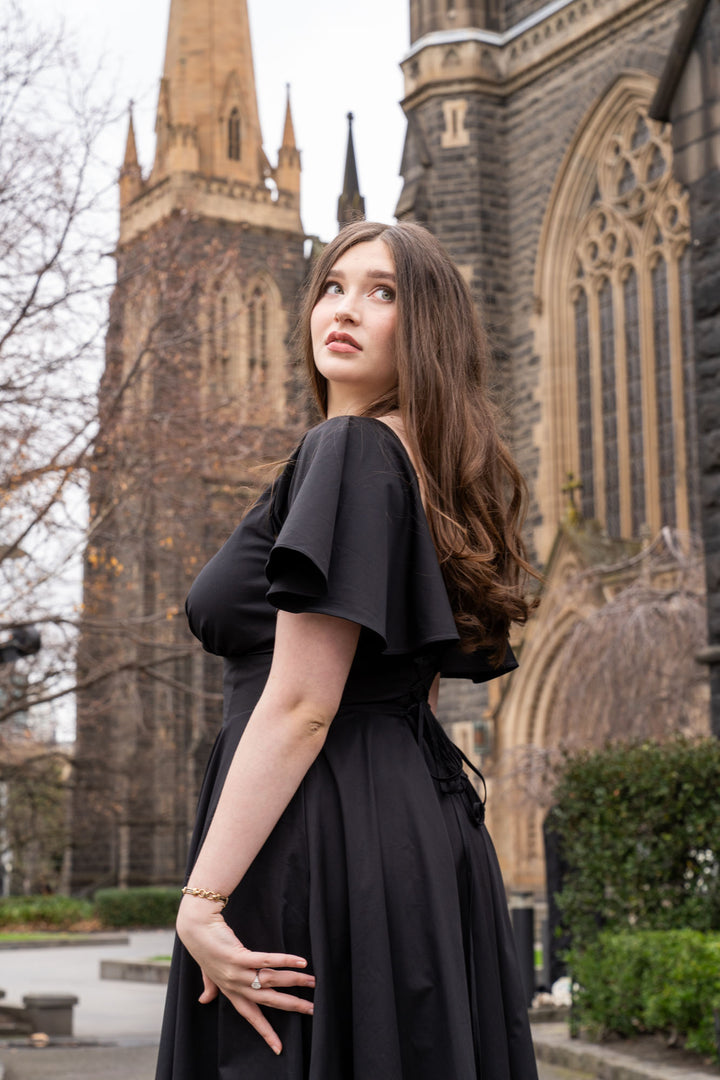 Estelle Black Dress