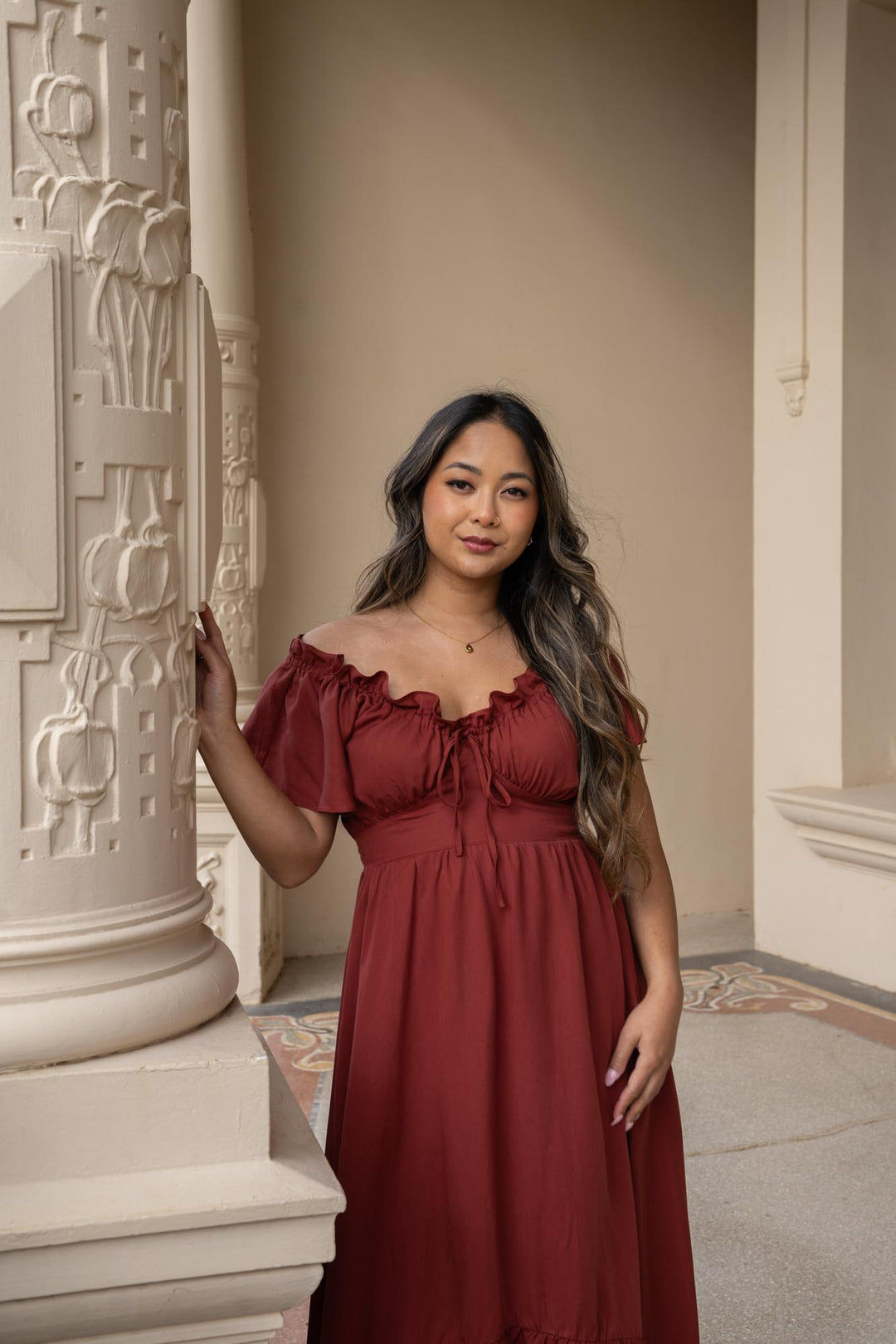 Tiffany Auburn Dress