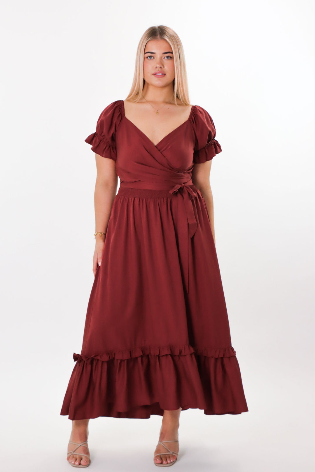 cute auburn dresses Azazie Lynden