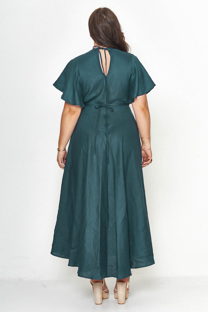 Athena Emerald Green Dress