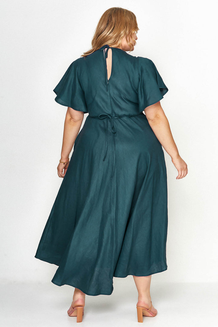 Athena Emerald Green Dress